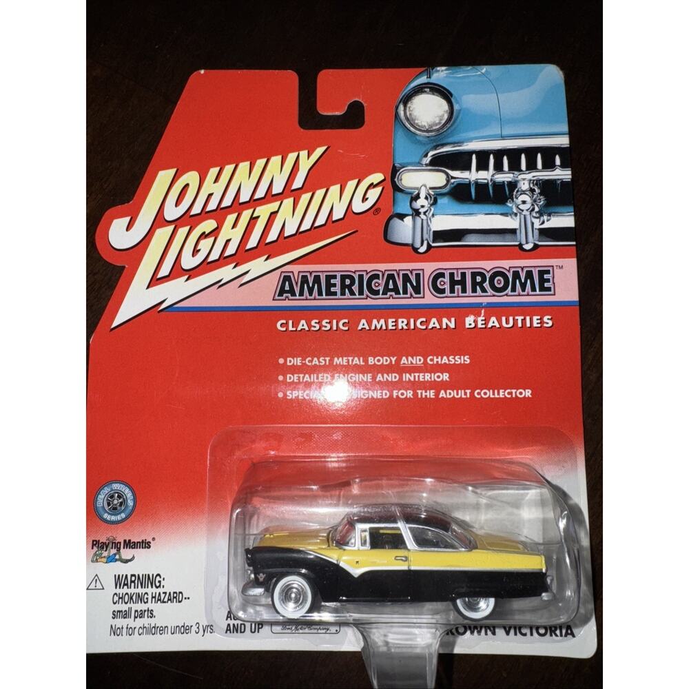 Johnny Lightning American Chrome 1955 Ford Crown Victoria